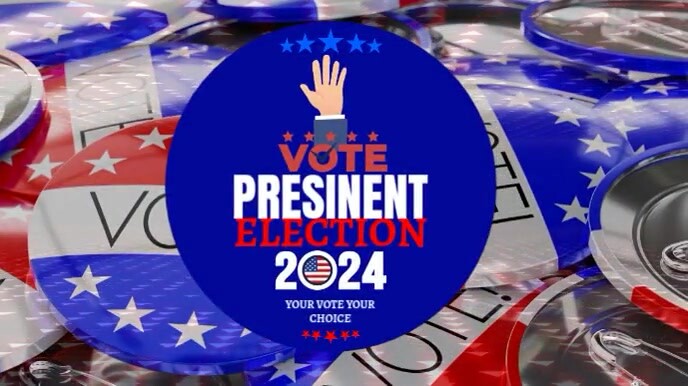 Election Display Copy of Blue Maximalist Us Election Digital Display Digital Display (16 ...