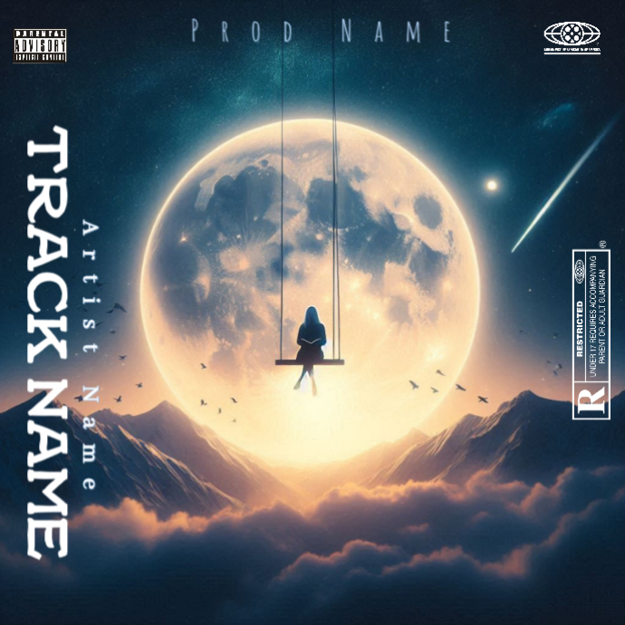 Blue Mixrape Album Cover Template | PosterMyWall