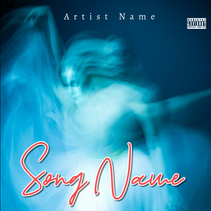 Blue Mixtape Album Cover Template | PosterMyWall