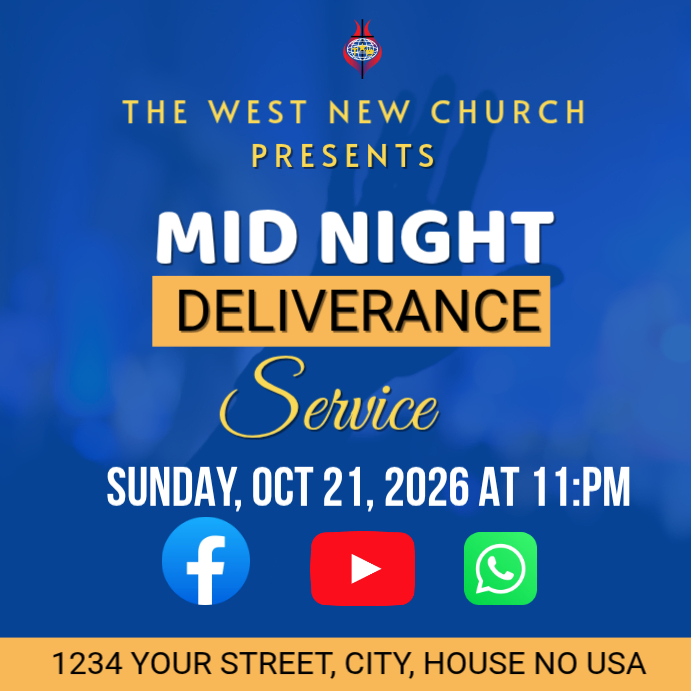Church Event Promotion Template | PosterMyWall