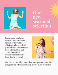 Blue Fashion Lookbook Iflaya Template - Page 4