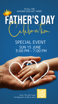 Azul Father's Day Celebration Instagram Story Template