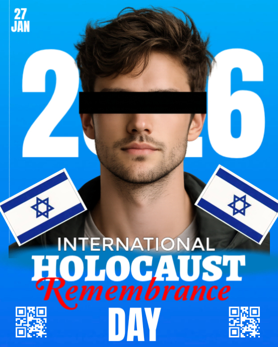 International Holocaust Remembrance Day Template | PosterMyWall