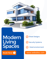 Blue Real Estate Instagram Portrait Template - Page 2