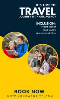 Blue Modern & Minimal Travel Legal As template