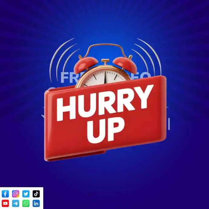 Modèle Urgency Reminder Instagram Ad | PosterMyWall