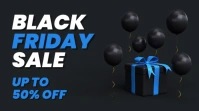 Blue Modern Black Friday Sale Twitter Post template