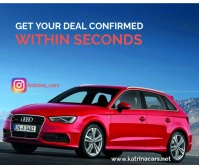 Blue Neon Car Sales Medium Rectangle template