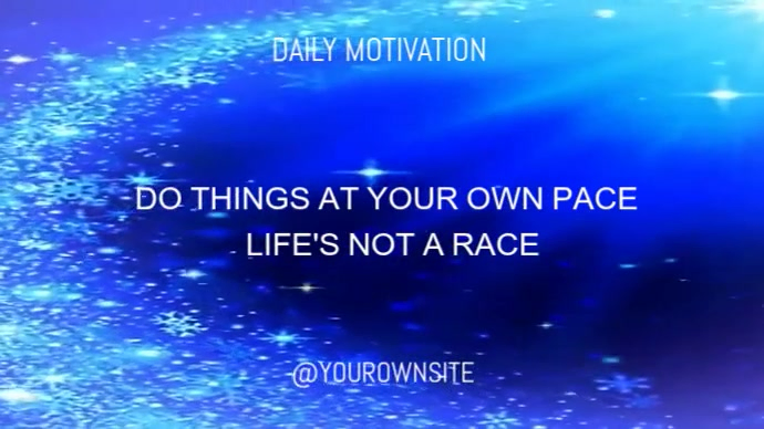 Daily Motivation Template | PosterMyWall