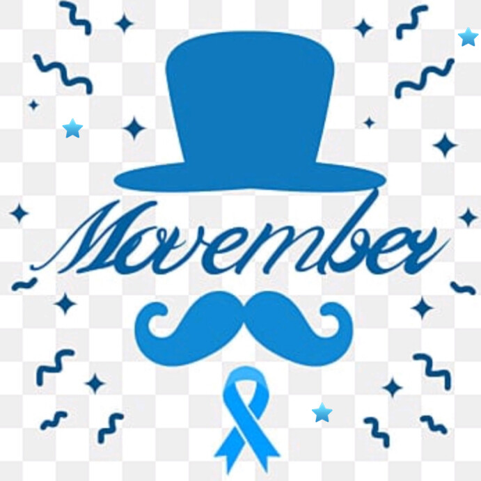 Blue November awareness month Instagram post Template | PosterMyWall
