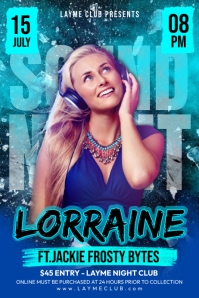 Blue Event FLyer TEmplate | PosterMyWall