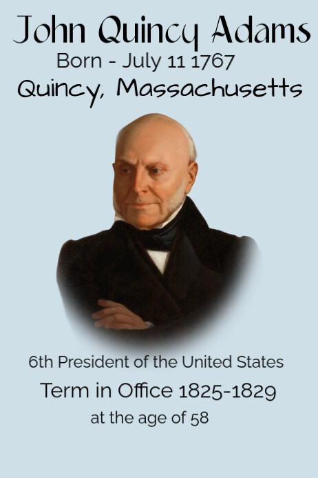 Blue Pastel Usa Presidential History Poster Template | PosterMyWall