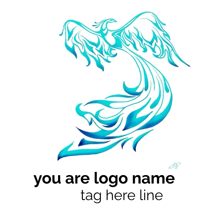 Blue Graphoc Phoenix Blue Phoenix Logo