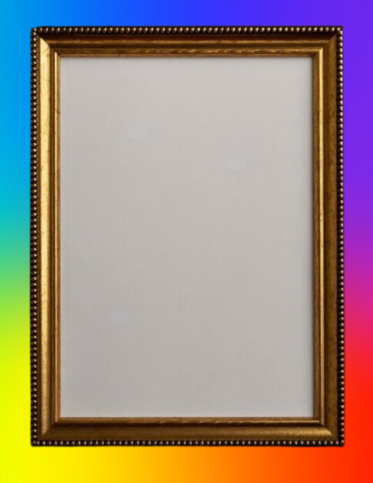 Copy of blue photo frame | PosterMyWall