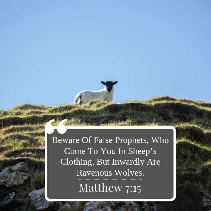 Blue Professional Bible Verse Art Instagram Post Template | PosterMyWall