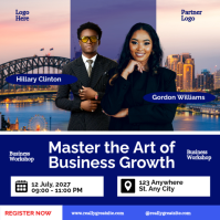 Azul Business Workshop Instagram Post Template