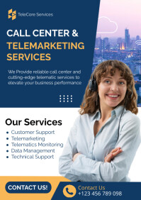 Call Center Flyer Template | PosterMyWall