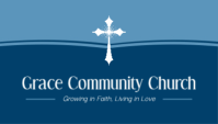 Blue Church Business Card Besigheidskaart Template - Page 1