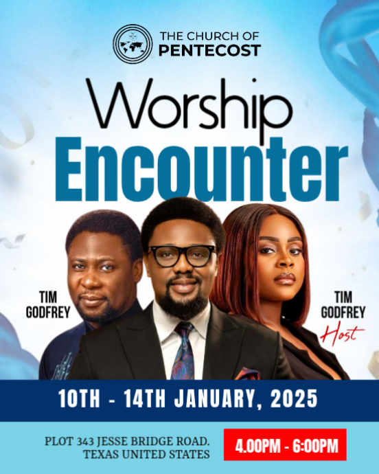 Blue Professional Church Flyers Instagram Portrait Template | PosterMyWall