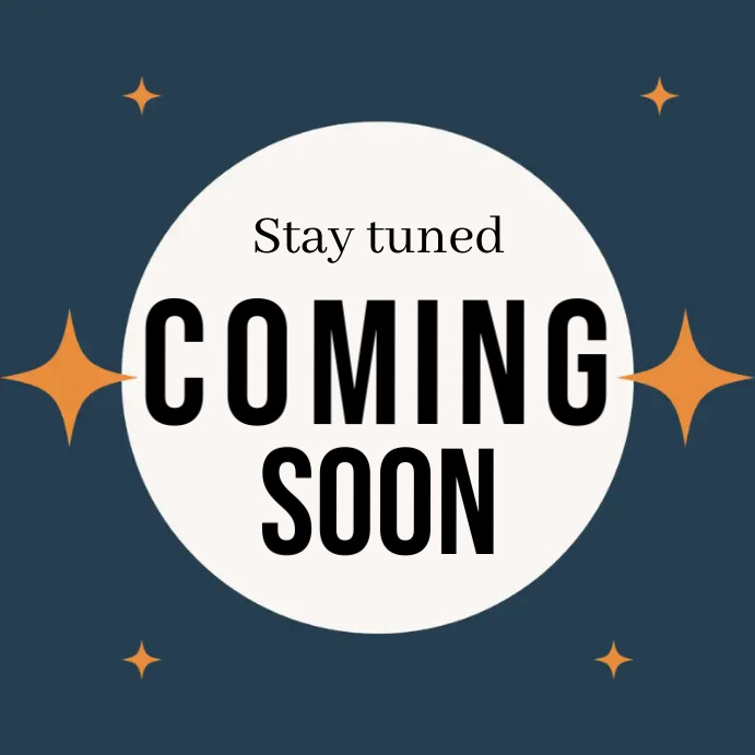 Plantilla de Blue Professional Coming Soon Announcement I | PosterMyWall