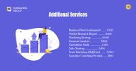 Blue Consulting Services ภาพที่แชร์บน Facebook Template - Page 4