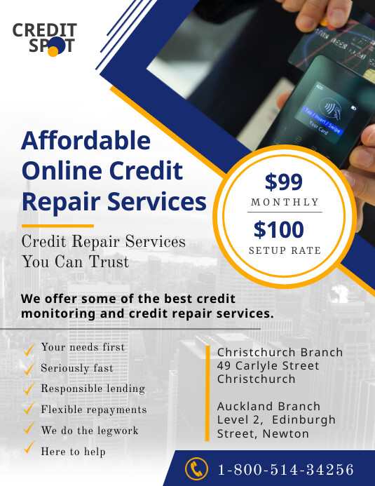 Free Credit Repair Flyer Templates Free Credit Repair Flyer Templates