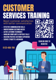 Blau Customer Service Training A2 Template
