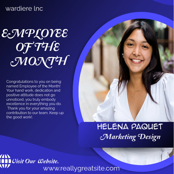 Blue Professional E Instagram Post Template | PosterMyWall