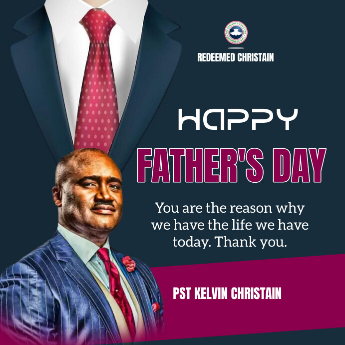 Copy of Blue Professional Father's Day Instagram Post | PosterMyWall