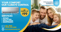Air Conditioning Service Facebook Post Template