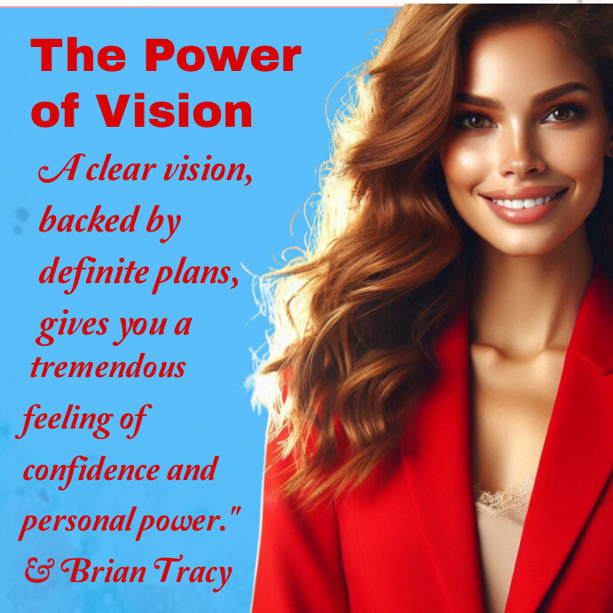 Blue Professional Inspirational Quote About V Template | PosterMyWall
