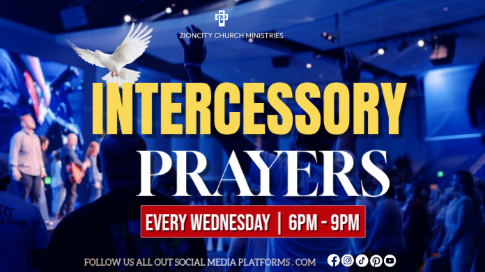 Intercessory Prayer Event Template | PosterMyWall