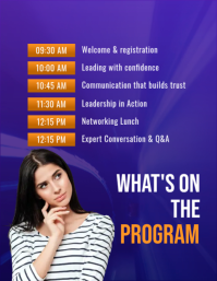 Blue Leadership Development Seminar Iflaya Template - Page 3
