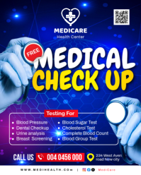 Health Check-up Camp Posters Template | PosterMyWall