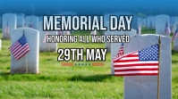 Blue Professional Memorial Day  Presentation template