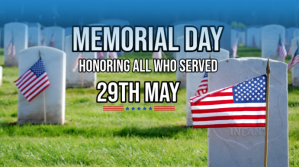 สีน้ำเงิน Blue Professional Memorial Day  Presentation Præsentation Template