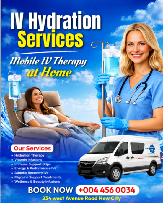 Mobile Iv Therapy Template | PosterMyWall