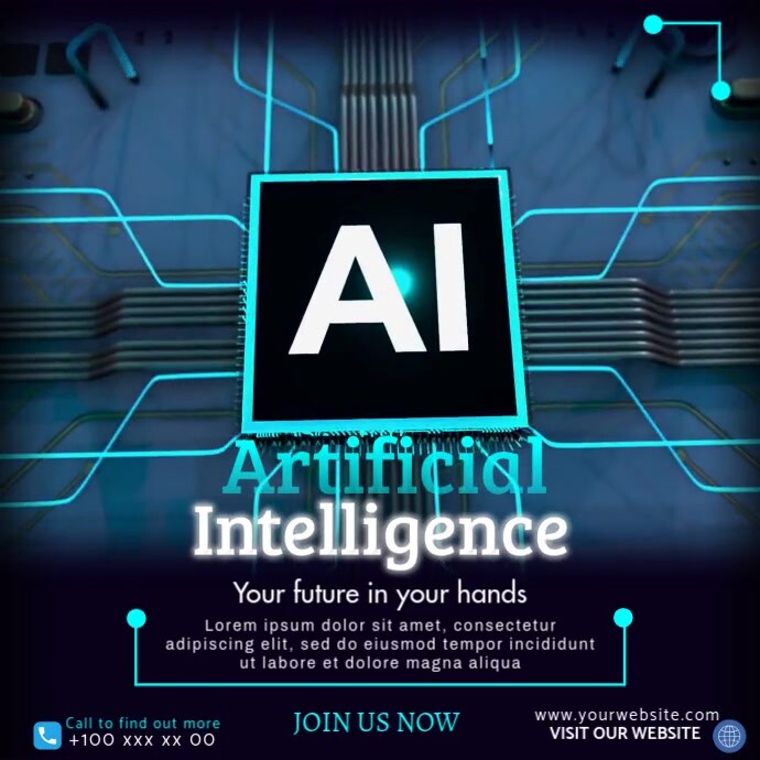 Blue Professional Professional Ai-artificial-intelligence Instagram ...