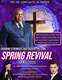 Spring Revival Flyer Template | PosterMyWall