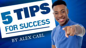Blue Professional Success Guide Tip Youtube T Isithonjana se-YouTube template