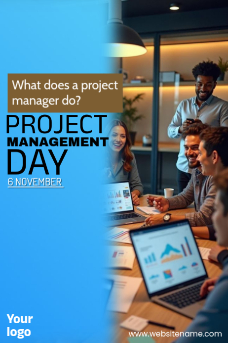 Modèle Project Management Day Affiches | PosterMyWall