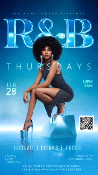 Biru R&B Night Event Instagram Story Template