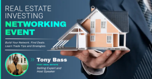 Turquoise Real Estate Networking Event Facebook Event Cover Template