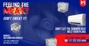 Air Conditioning HVAC Facebook Post Template