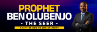 Blue   Religious Event Promotion Banner 2' × 6' template