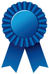blue ribbon template | PosterMyWall
