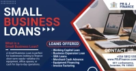 Blue Small Business Loan Firm Facebook Post T template