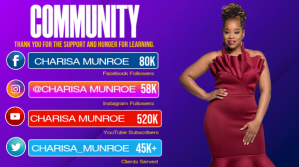 Blue Social Media Influencer Digital Display Цифровой дисплей (16 : 9) template