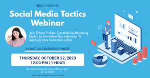 Blue Webinar Promotion Facebook Shared Image Template