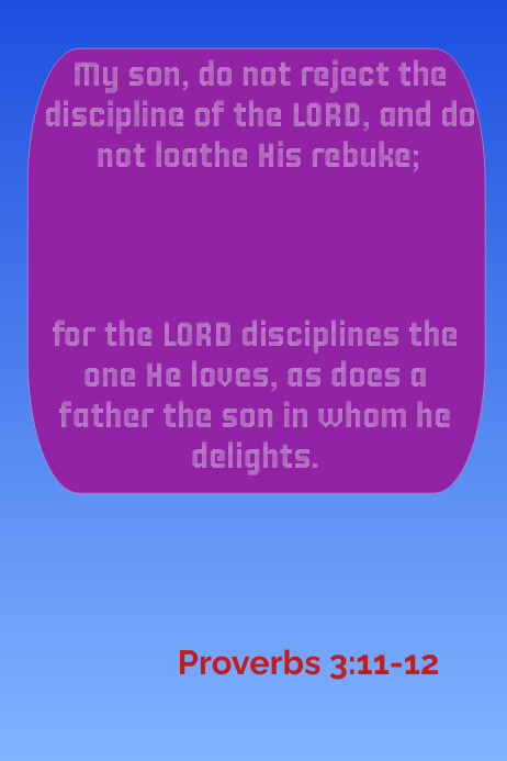 Blue Typographic Proverbs Poster Template | PosterMyWall